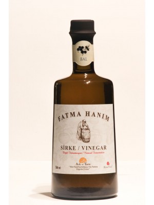 FATMA HANIM Bal Sirkesi 500 ml / Meşe Fıçılarında Doğal Fermantasyon