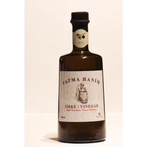 FATMA HANIM  Alıç Sirkesi 500 ml / Meşe Fıçılarında Doğal Fermantasyon