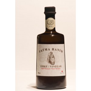 FATMA HANIM Kivi Sirkesi 500 ml / Meşe Fıçılarında Doğal Fermantasyon
