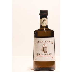 FATMA HANIM Çam Kozalağı Sirkesi 500 ml / Meşe Fıçılarında Doğal Fermantasyon