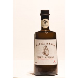 FATMA HANIM  Hünnap Sirkesi 500 ml / Meşe Fıçılarında Doğal Fermantasyon