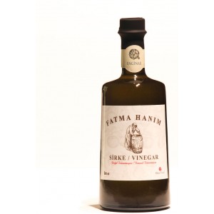FATMA HANIM Enginar Sirkesi 500 ml / Meşe Fıçılarında Doğal Fermantasyon