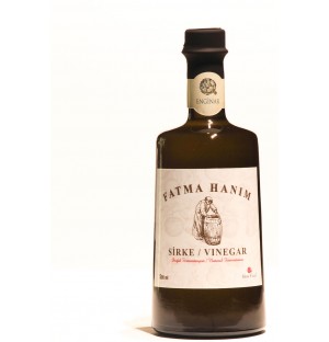 FATMA HANIM Enginar Sirkesi 500 ml / Meşe Fıçılarında Doğal Fermantasyon