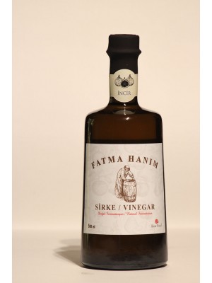 FATMA HANIM İncir Sirkesi 500 ml / Meşe Fıçılarında Doğal Fermantasyon