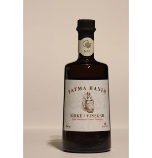 FATMA HANIM Nar Sirkesi 500 ml / Meşe Fıçılarında Doğal Fermantasyon