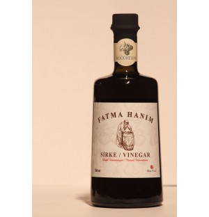 FATMA HANIM  Böğürtlen Sirkesi 500 ml / Meşe Fıçılarında Doğal Fermantasyon