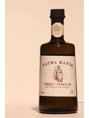 FATMA HANIM Dut Sirkesi 500 ml / Meşe Fıçılarında Doğal Fermantasyon