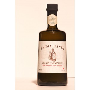 FATMA HANIM  Nane Sirkesi 500 ml / Meşe Fıçılarında Doğal Fermantasyon