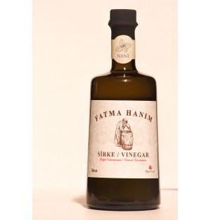 FATMA HANIM  Nane Sirkesi 500 ml / Meşe Fıçılarında Doğal Fermantasyon