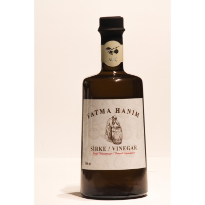 FATMA HANIM  Alıç Sirkesi 500 ml / Meşe Fıçılarında Doğal Fermantasyon