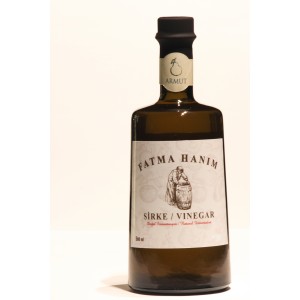 FATMA HANIM Armut Sirkesi 500 ml / Meşe Fıçılarında Doğal Fermantasyon