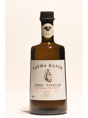 FATMA HANIM Bal Sirkesi 500 ml / Meşe Fıçılarında Doğal Fermantasyon