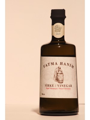 FATMA HANIM Dut Sirkesi 500 ml / Meşe Fıçılarında Doğal Fermantasyon