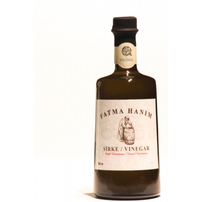 FATMA HANIM Enginar Sirkesi 500 ml / Meşe Fıçılarında Doğal Fermantasyon