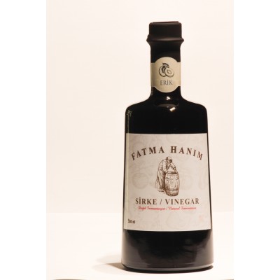 FATMA HANIM Erik Sirkesi 500 ml / Meşe Fıçılarında Doğal Fermantasyon