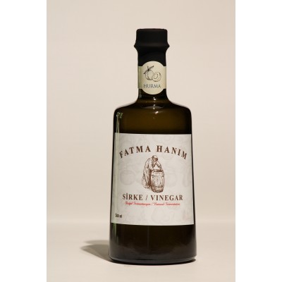 FATMA HANIM Hurma Sirkesi 500 ml / Meşe Fıçılarında Doğal Fermantasyon