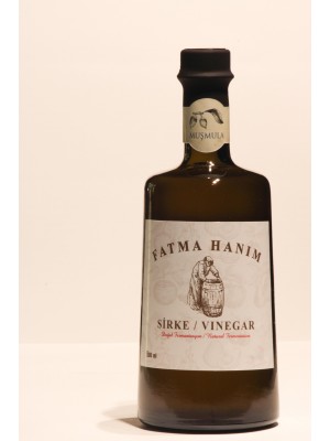 FATMA HANIM Muşmula Sirkesi 500 ml / Meşe Fıçılarında Doğal Fermantasyon